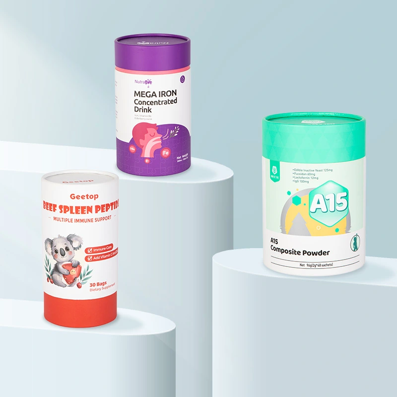 Environmentally Friendly Paper Can Series